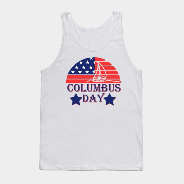 Columbus day Tank Top by Teeeshirt